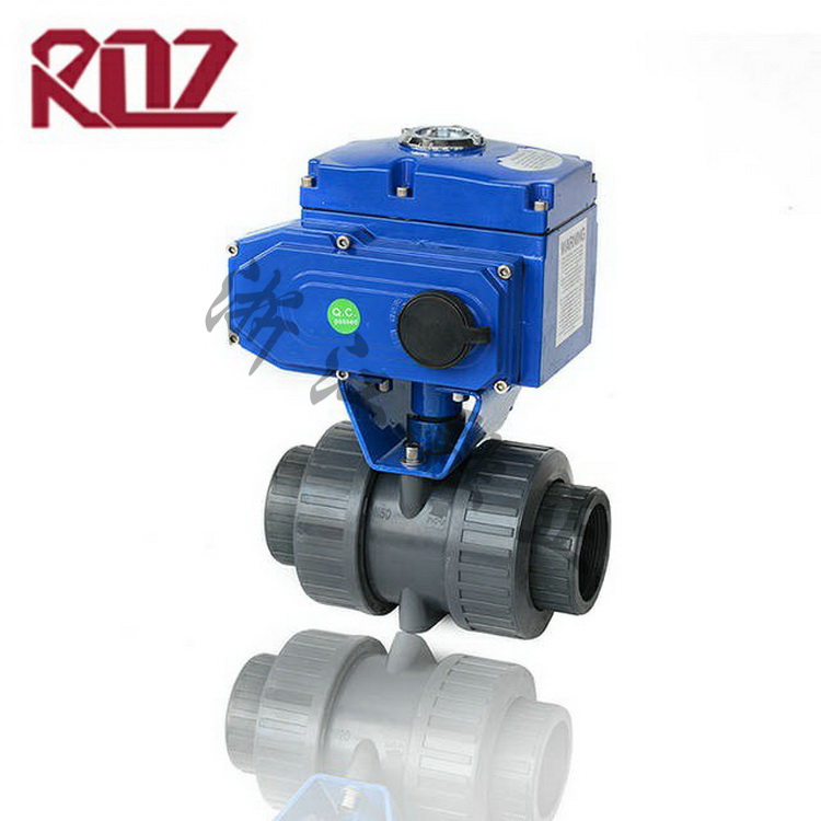 Electric PVC ball valve
