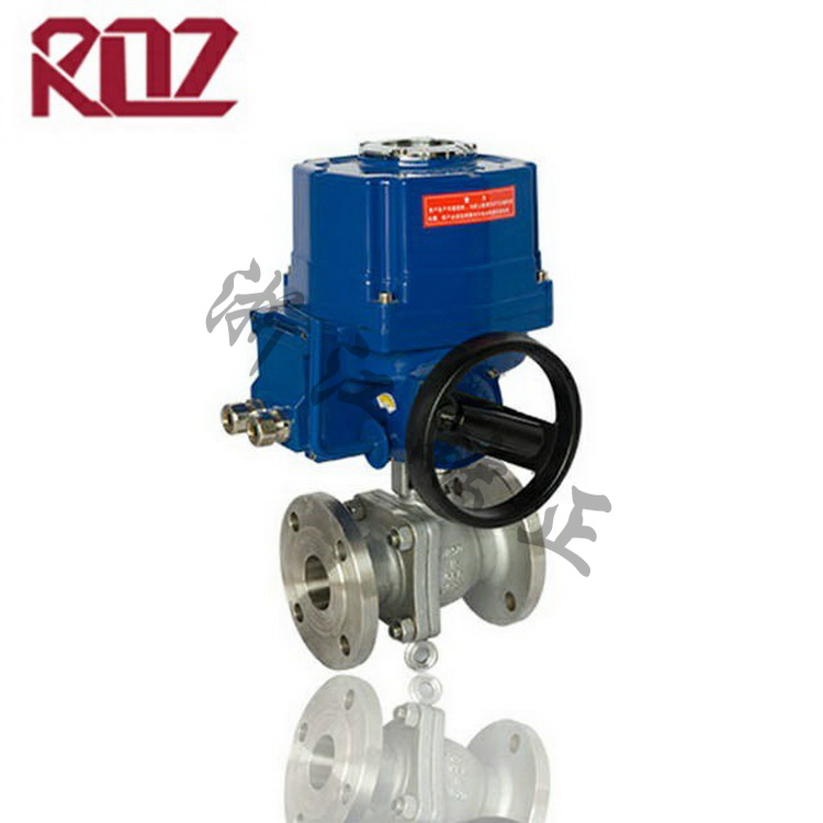 Explosion-proof electric ball valves