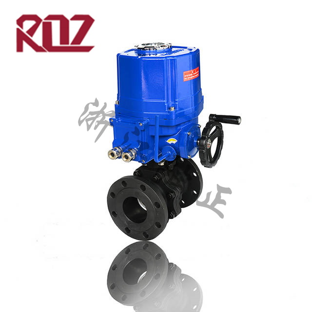 Explosion-proof electric high temperature ball valve