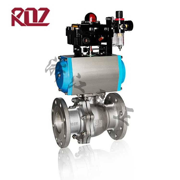 Pneumatic high platform ball valve