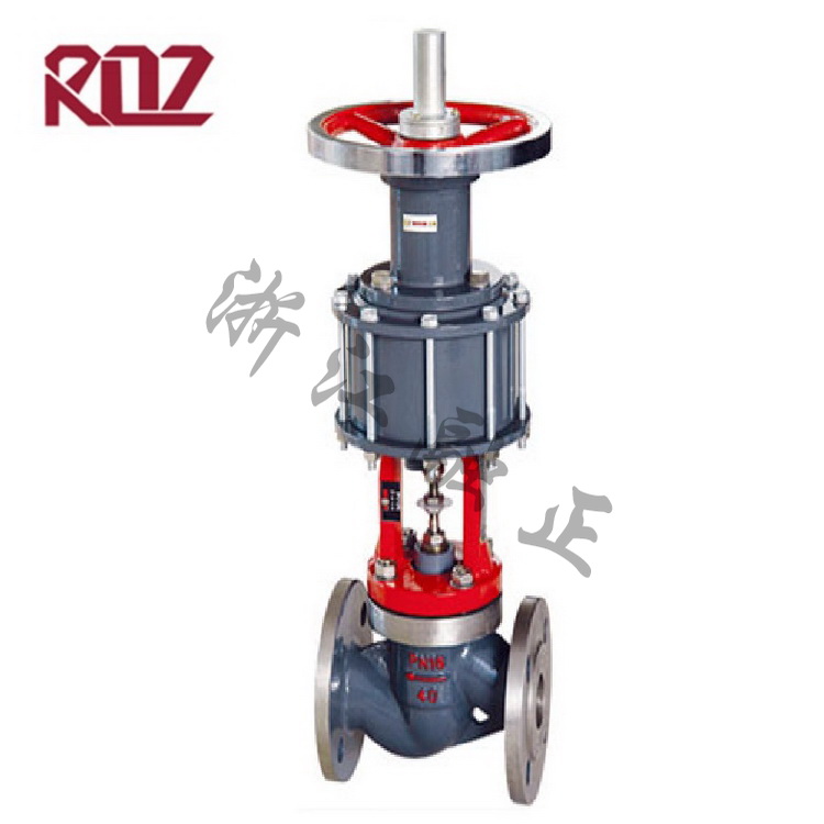 Pneumatic piston shut-off valve